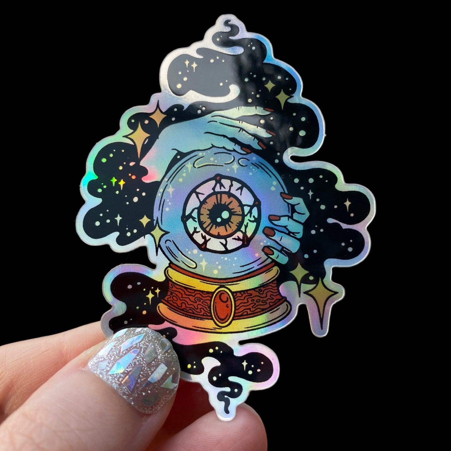 Terrible Things Fortune Holographic Sticker