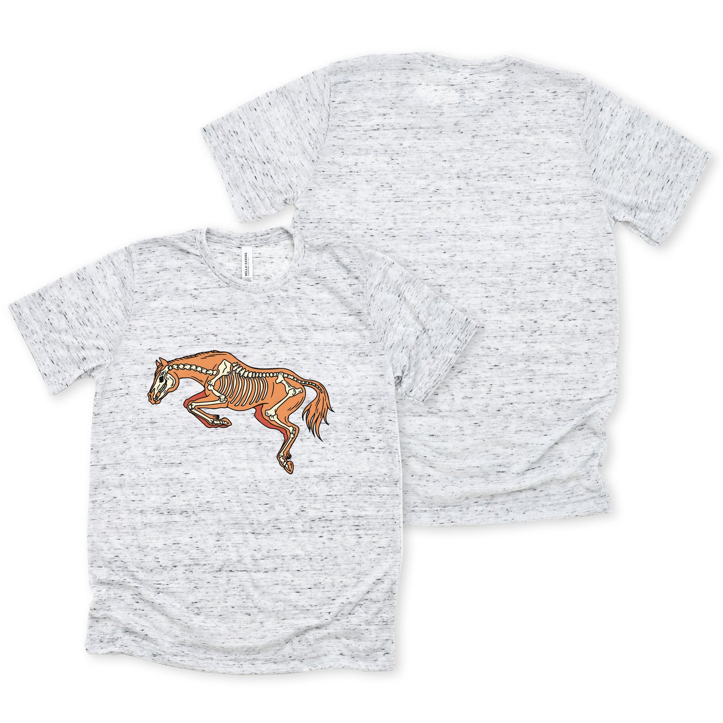 Skeleton Horse Shirt