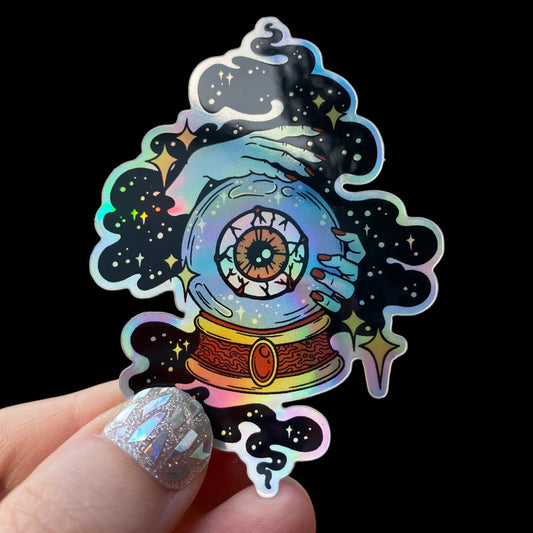 Terrible Things Fortune Holographic  Sticker