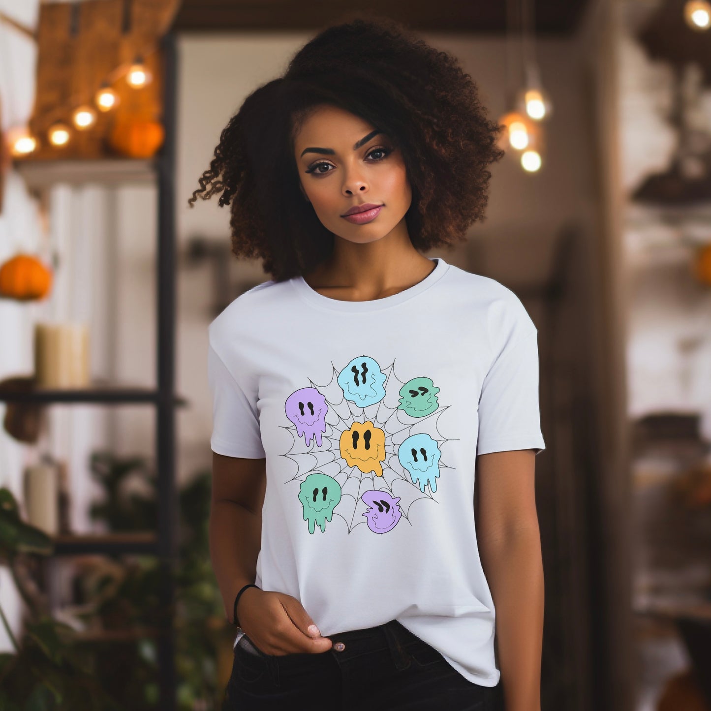 Halloween Smiley Face Shirt