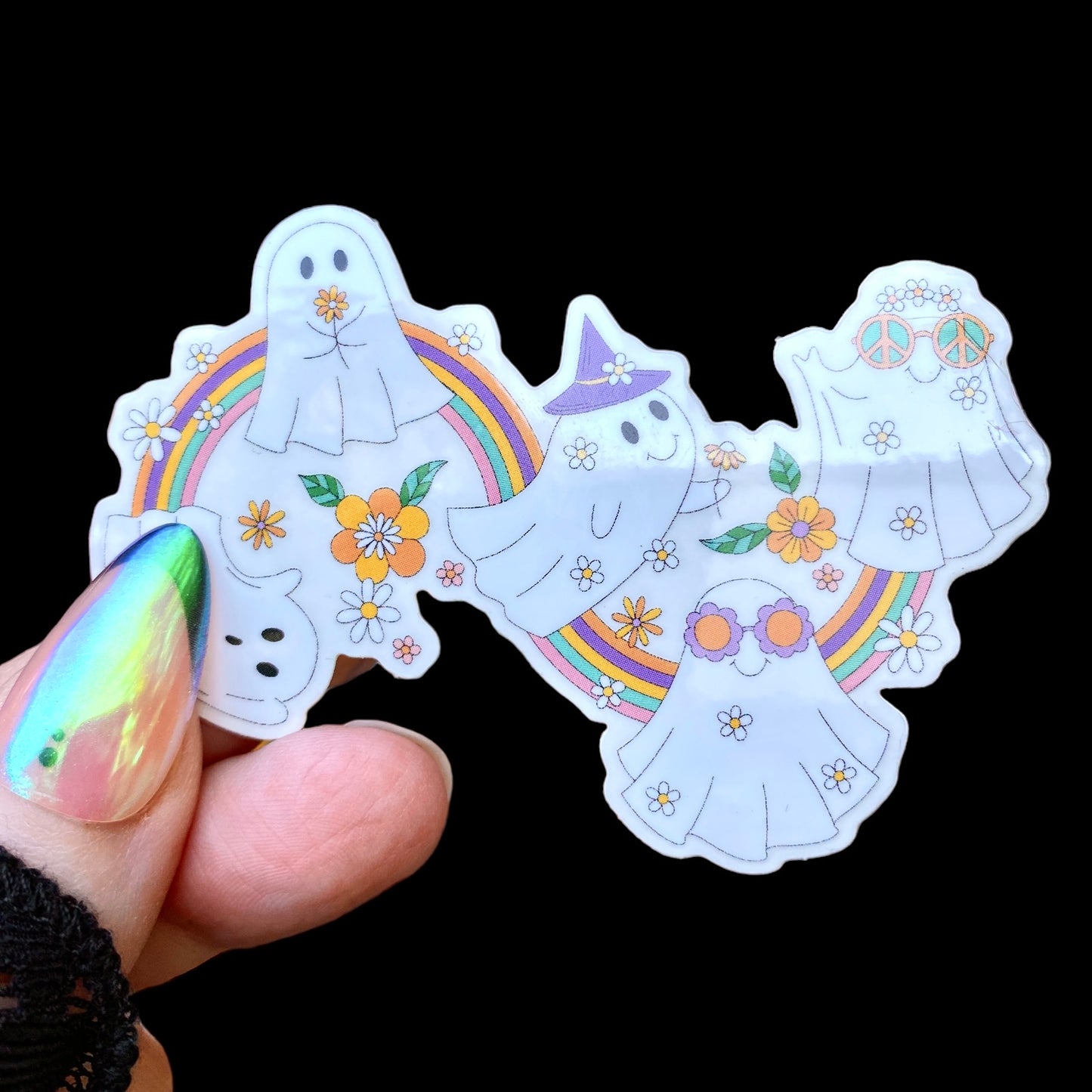 Hippie Ghouls Sticker